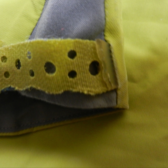 Vintage Patagonia Figure 4 Jacket Mens Small Avocado CSS Trail Softshell - Picture 5 of 14